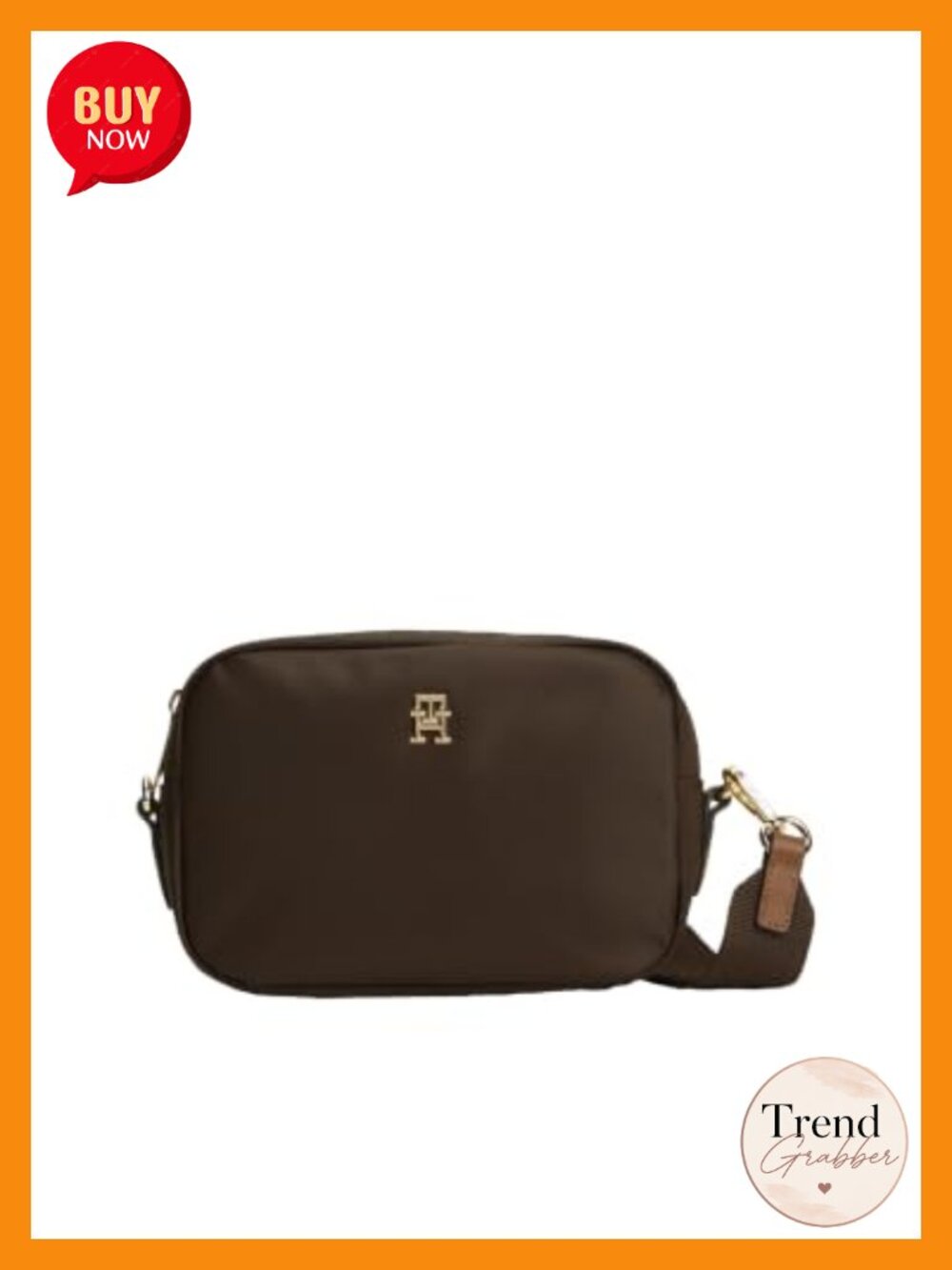 Small Crossbody Camera Bag Adjustable Removable Strap Zip
